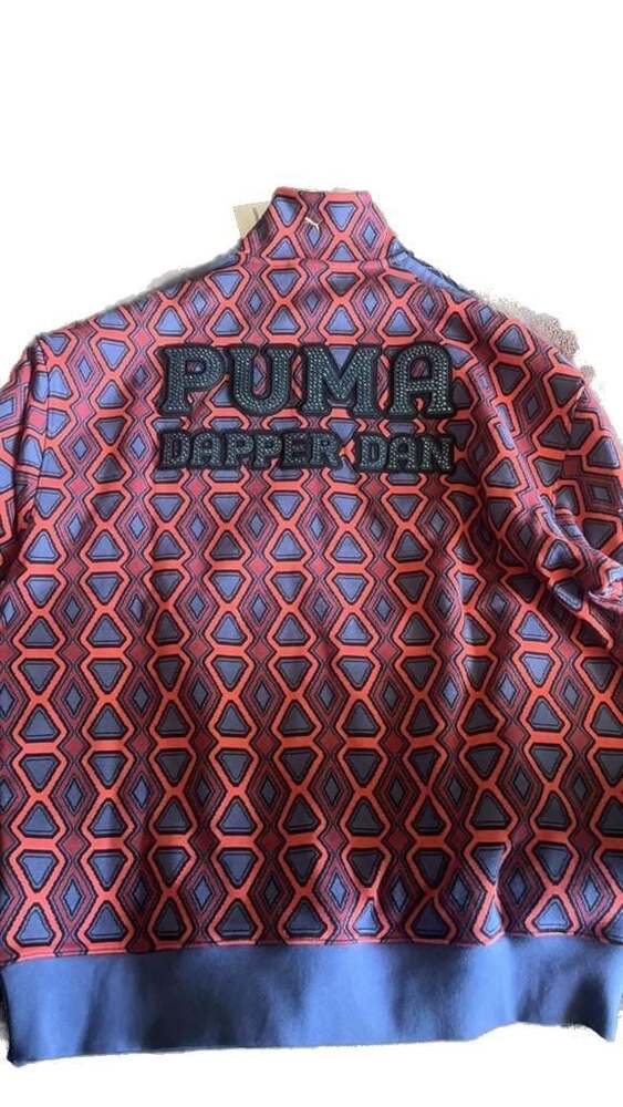 Puma x Dapper Dan Mens T7 Jacquard Track Jacket
